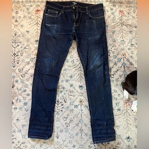 Carhartt WIP Rebel Blue Denim jeans 32 X 32